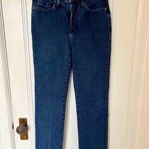 Lee Dark Wash Straight Leg Classic Women's Jeans, Size 6